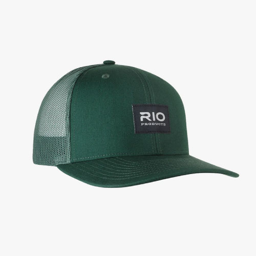 Patch Logo Mesh Back Hat - Green