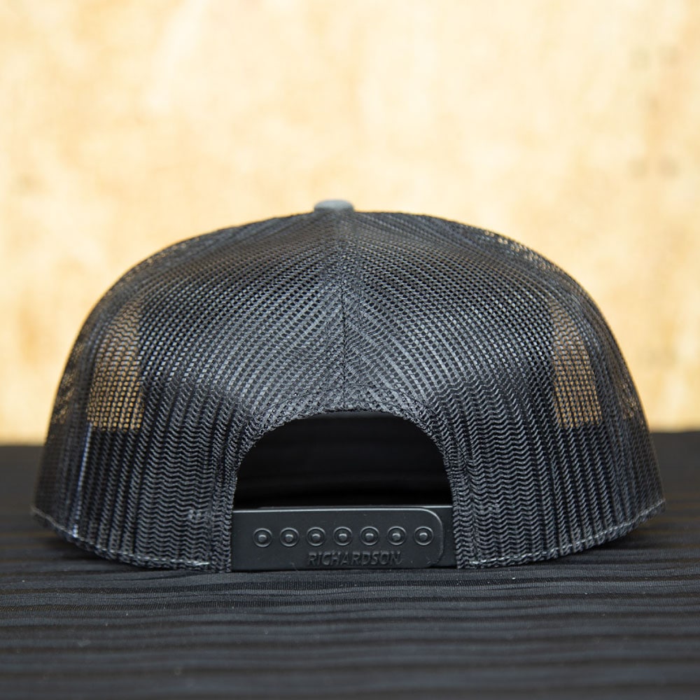 CHUBBY STENCIL TRUCKER - CHARCOAL