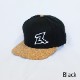 Cork Snapback Black