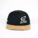Cork Snapback Black