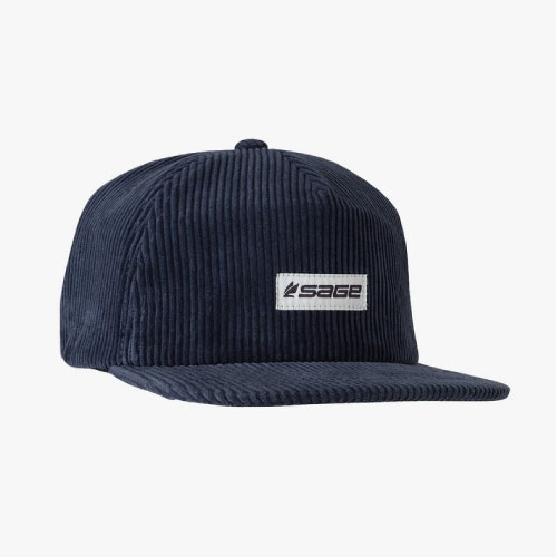 Logo Cord Hat - Navy