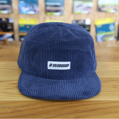 Logo Cord Hat - Navy