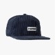 Logo Cord Hat - Navy