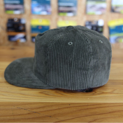 Logo Cord Hat - Olive