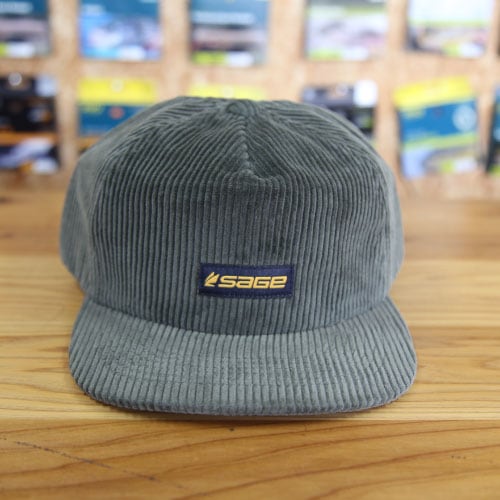 Logo Cord Hat - Olive