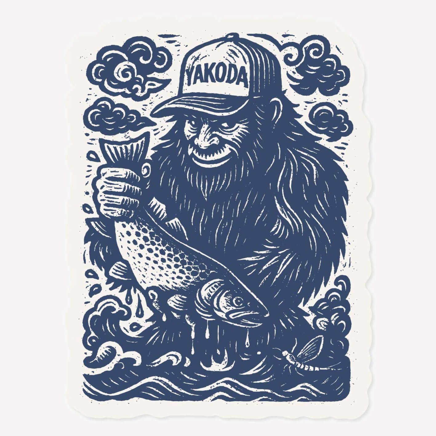Squatch & Release Sticker | ブランドから探す,YAKODA Supply