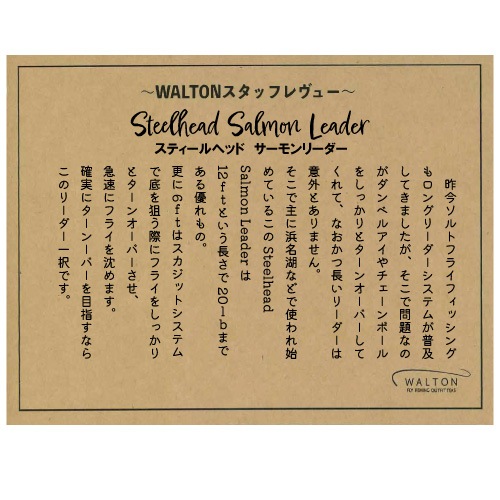 Steelhead Salmon Leader