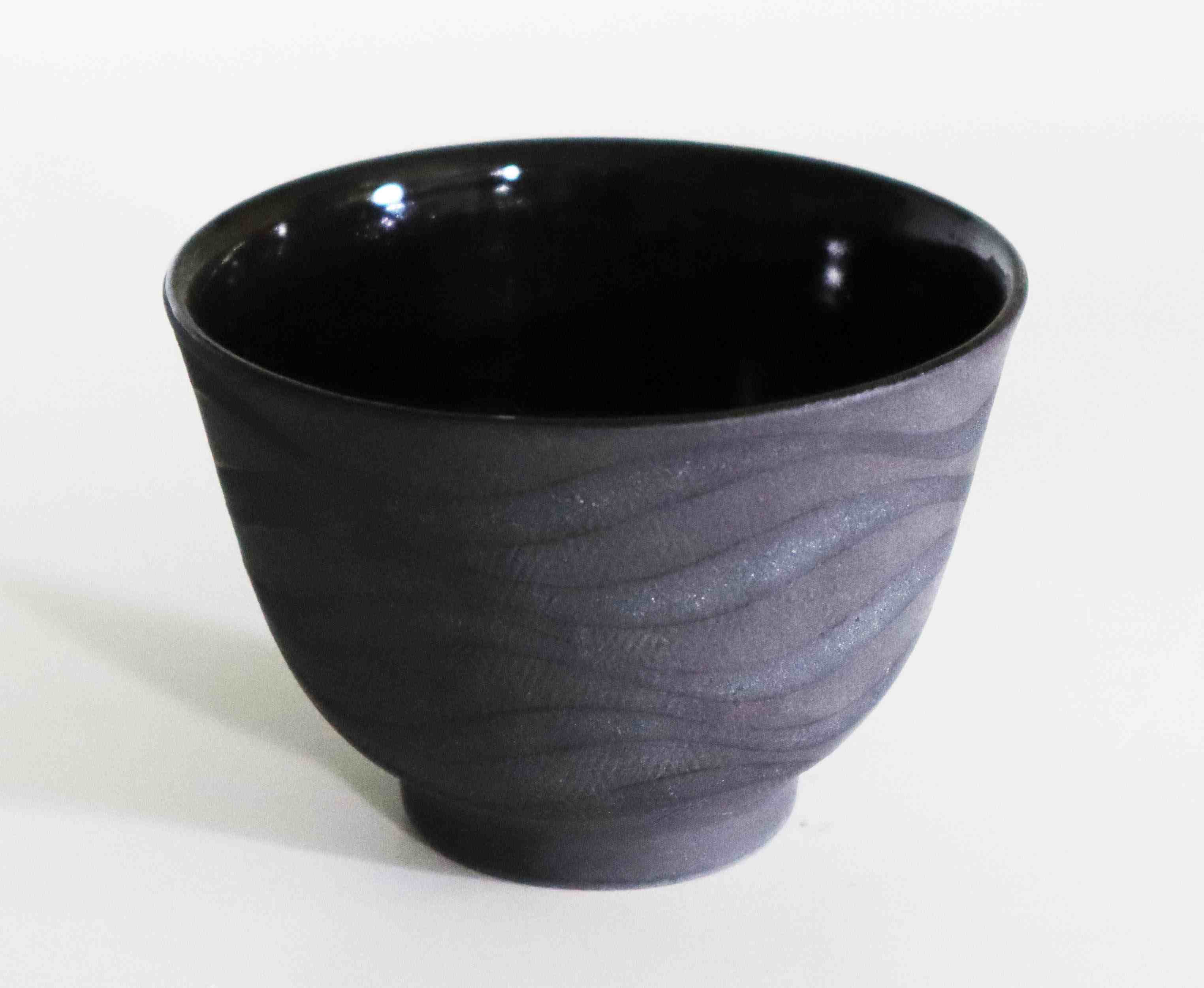 黒彩波文 ぐい呑み | ブランド,陶器作家,佐藤 正徳 | イッツネットの