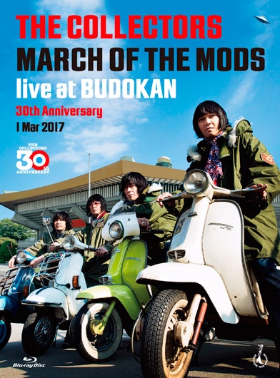 THE COLLECTORS live at BUDOKAN  MARCH OF THE MODS 30th anniversary 1 Mar 2017Blu-ray+CD