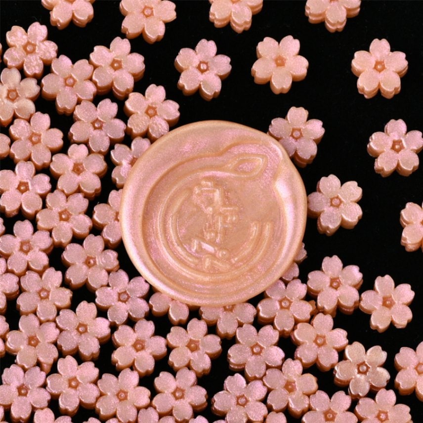 Sealing Waxシーリングワックス　オーロラ　A15月光・珊瑚