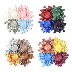 Wax Set - Lame Colourラメカラーワックス4色セット|SPECIAL SET お得なシーリングセット|Sealing Stampシーリングスタンプ