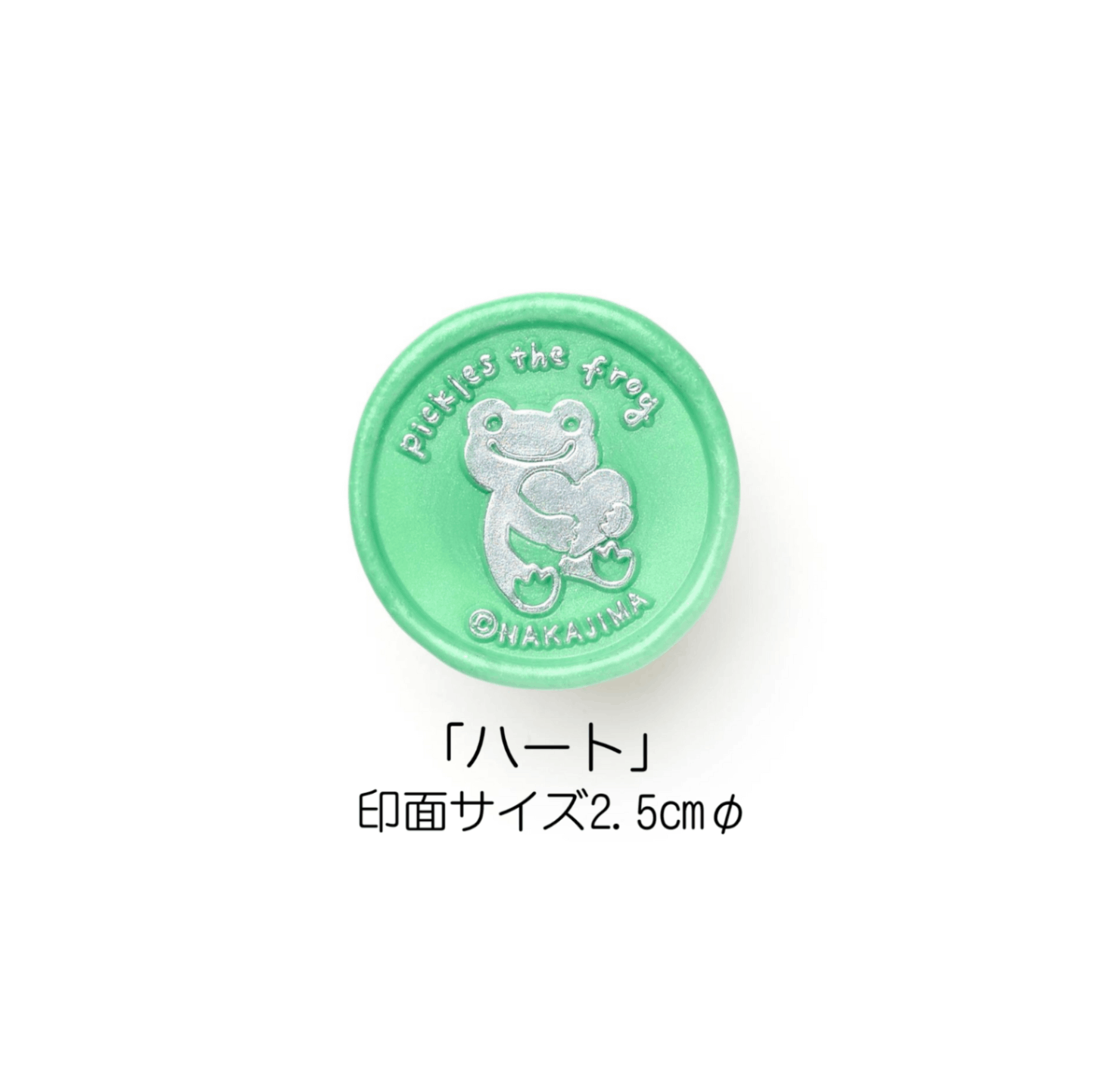 ★コラボ商品★pickles the frog Stamp Headかえるのピクルス スタンプヘッド「ハート」