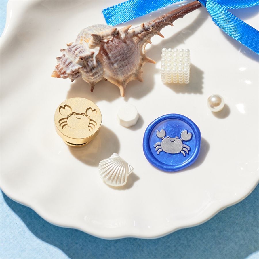 Stamp Headスタンプヘッド・すいすいフレンズ「かに」