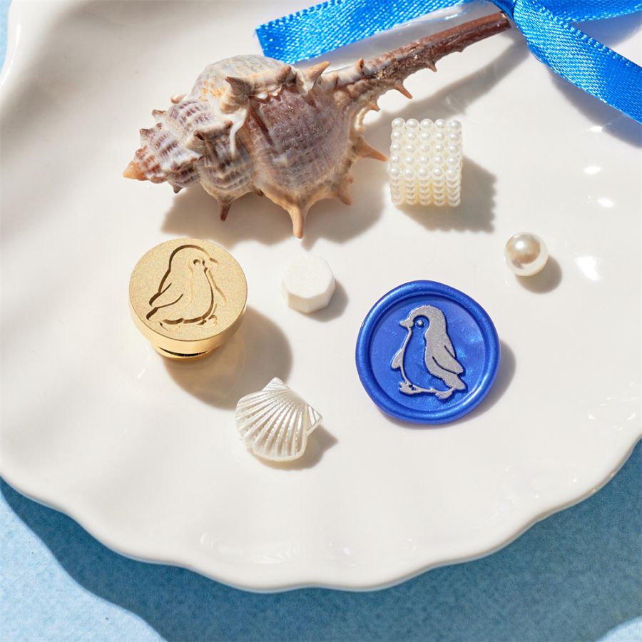 Stamp Headスタンプヘッド・すいすいフレンズ「ぺんぎん」