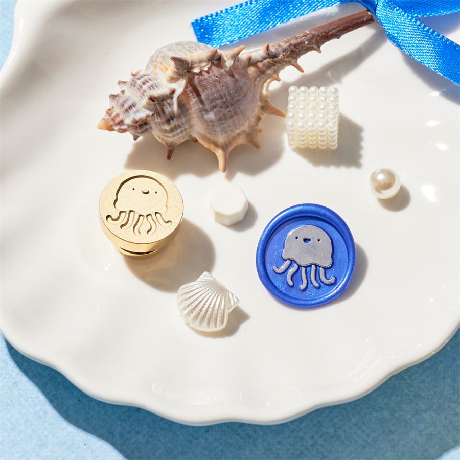 Stamp Headスタンプヘッド・すいすいフレンズ「くらげ」