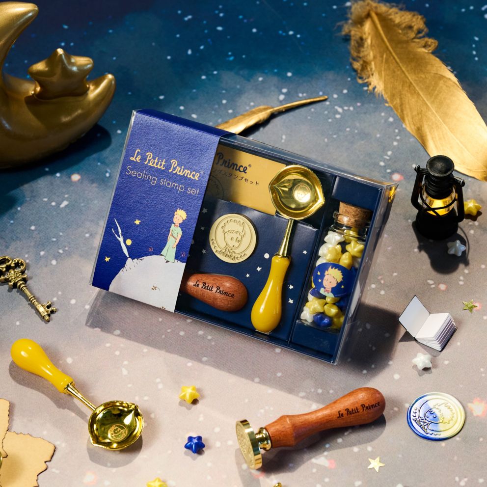 【限定特典付き】★ライセンス商品★Le Petit Prince Set 星の王子さま シーリングスタンプセット