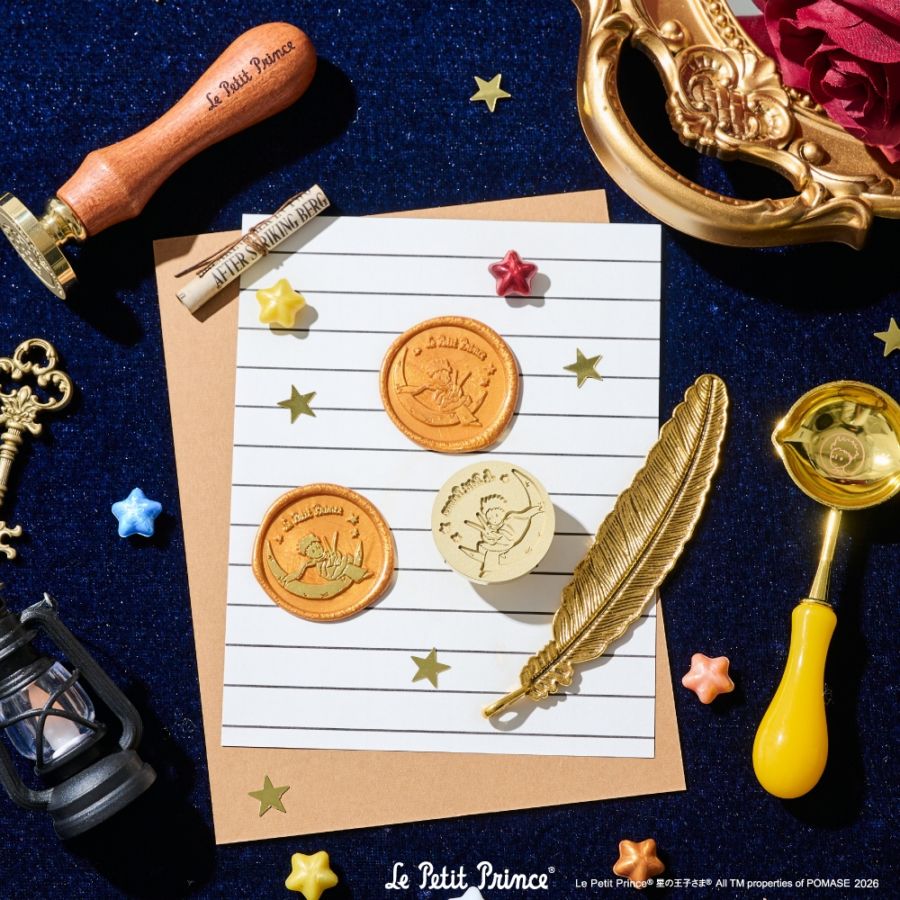 【限定特典付き】★ライセンス商品★Le Petit Prince Stamp Head 星の王子さまスタンプヘッド「キツネと王子さま」