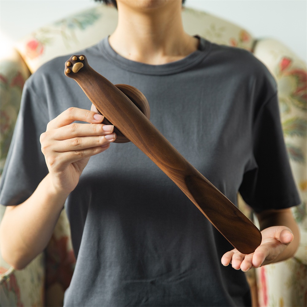 磁石式　壁掛け靴べら　肉球