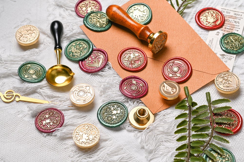 Stamp Headスタンプヘッド　「兎と自転車」