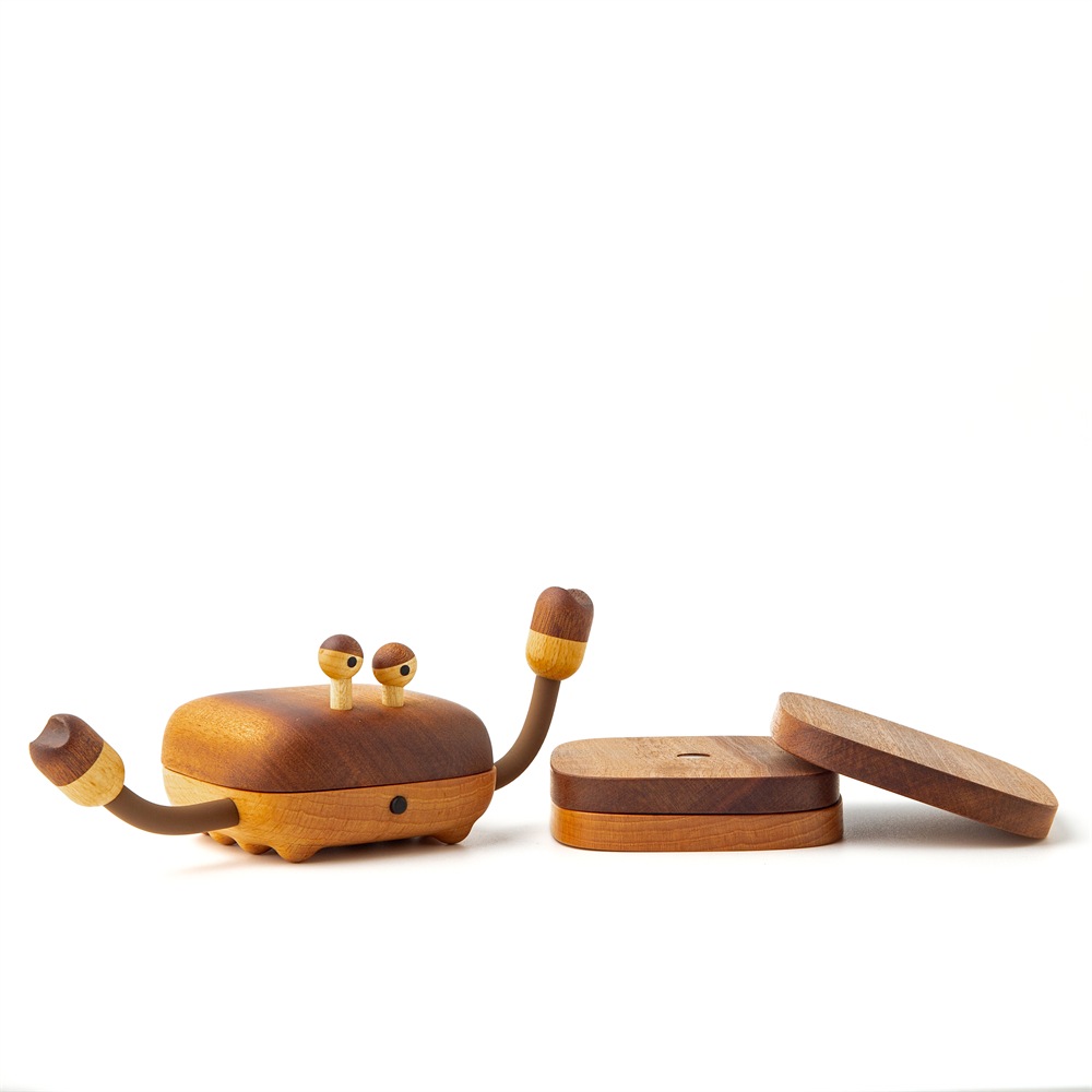 コースター カニ 4枚セット