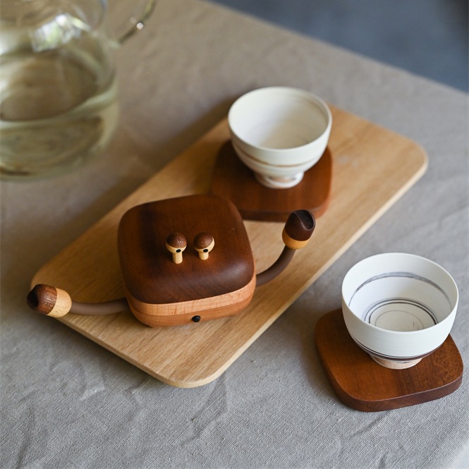 コースター カニ 4枚セット