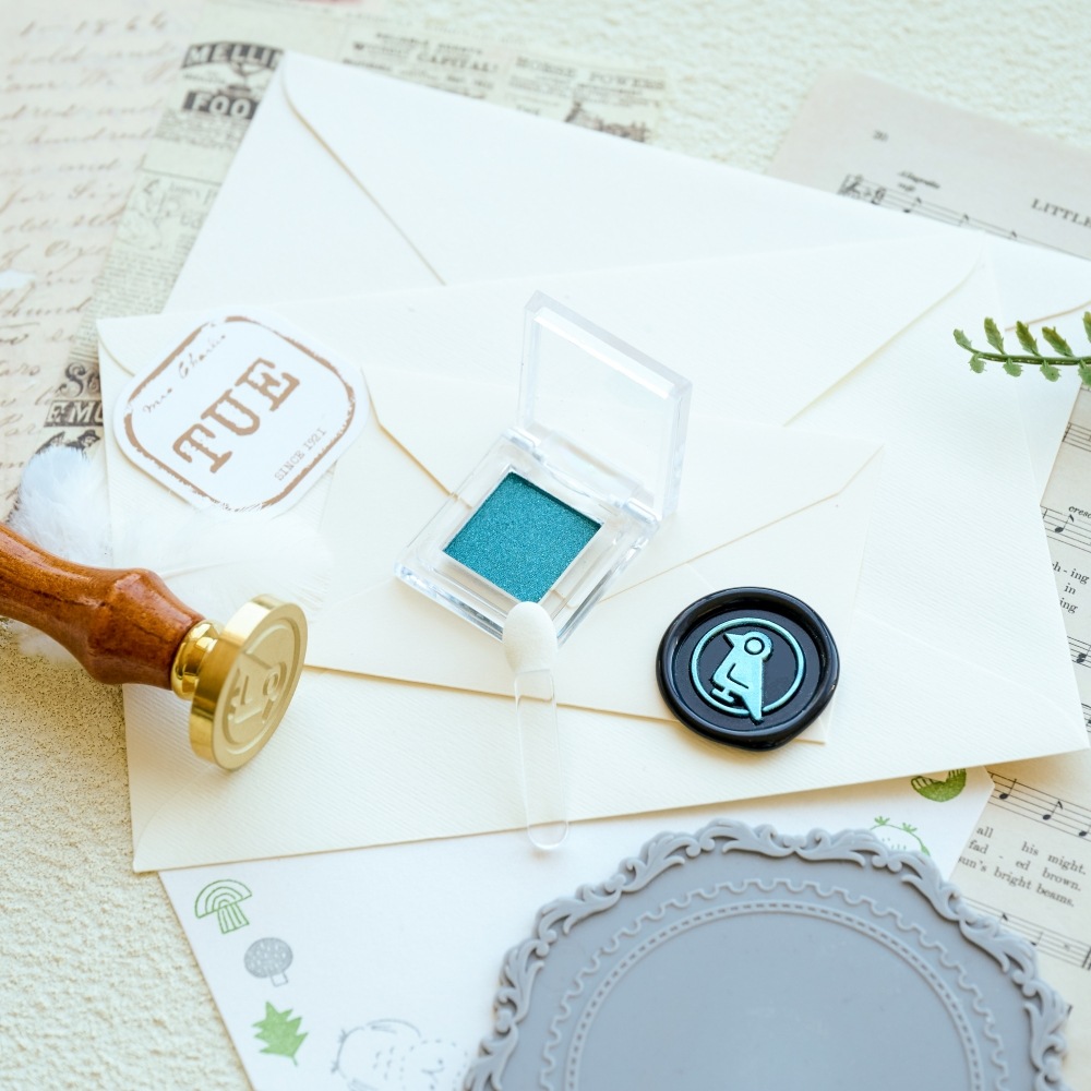 Stamp Lame Powderシーリングスタンプ専用ラメパウダー・アクアマリン