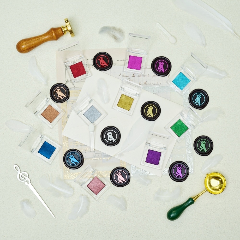 Stamp Lame Powderシーリングスタンプ専用ラメパウダー・アクアマリン