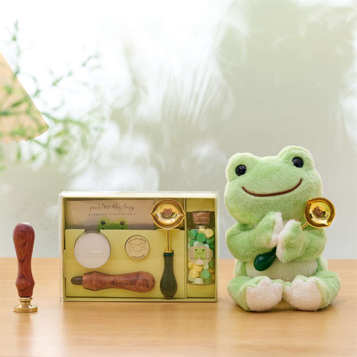 ★コラボ商品★pickles the frog Setかえるのピクルス シーリングスタンプセット