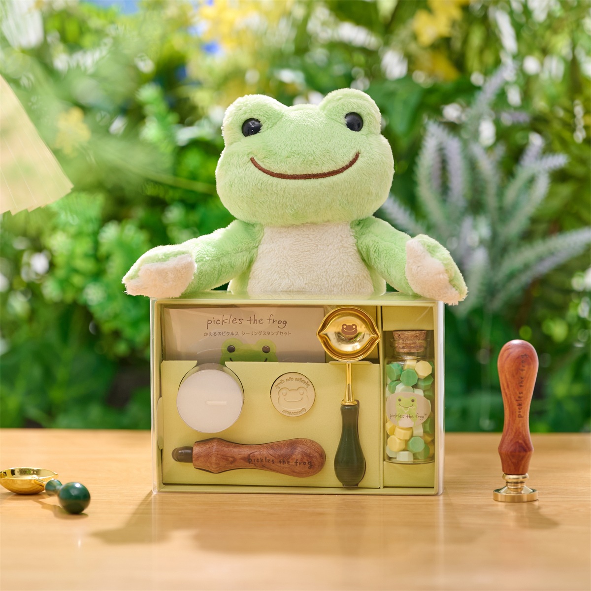 ★コラボ商品★pickles the frog Setかえるのピクルス シーリングスタンプセット