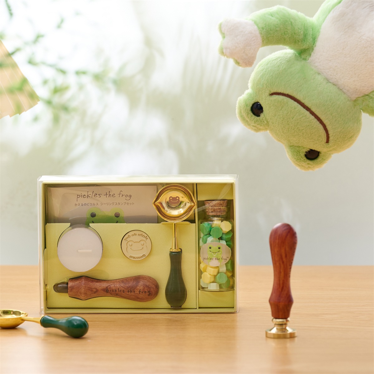 ★コラボ商品★pickles the frog Setかえるのピクルス シーリングスタンプセット