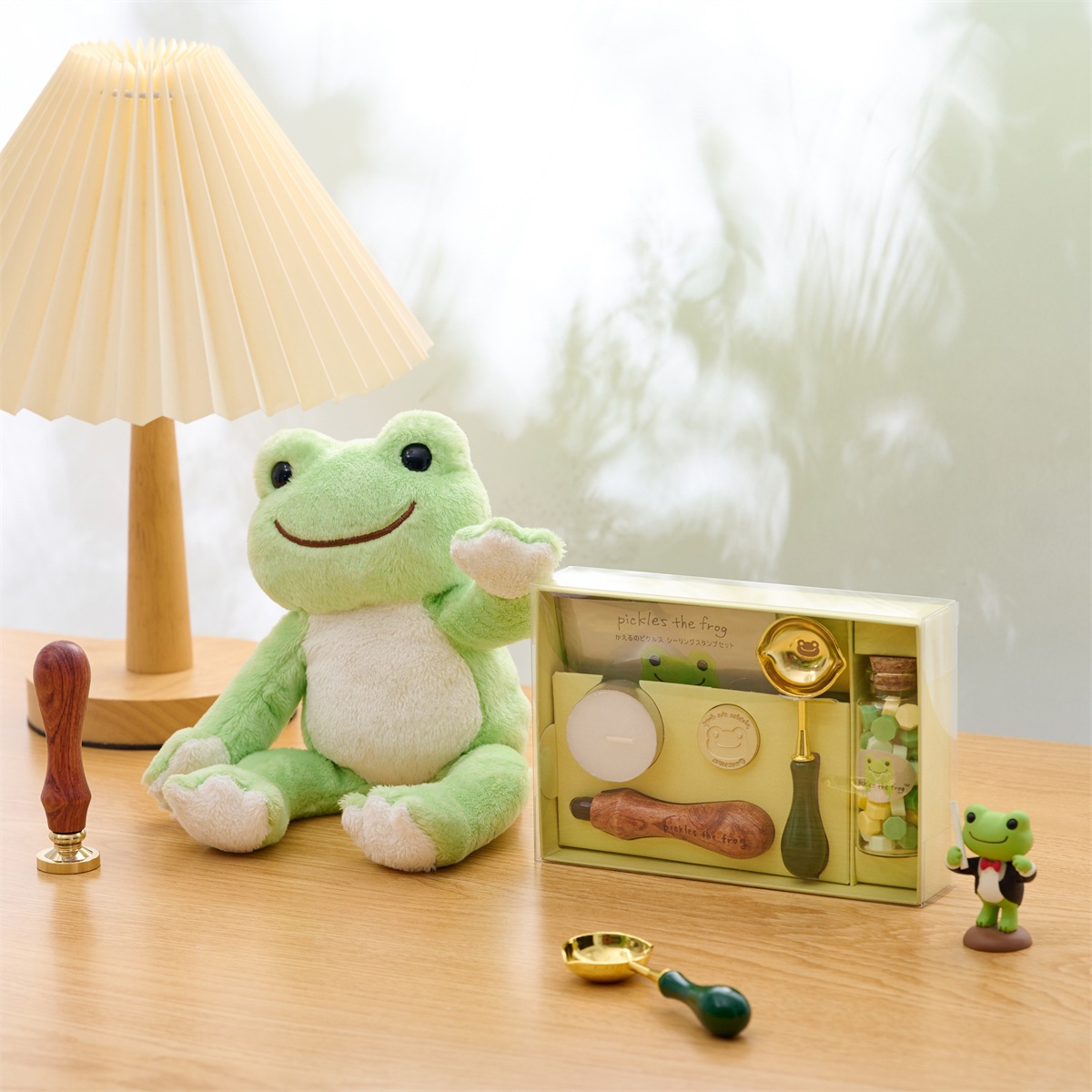 ★コラボ商品★pickles the frog Setかえるのピクルス シーリングスタンプセット