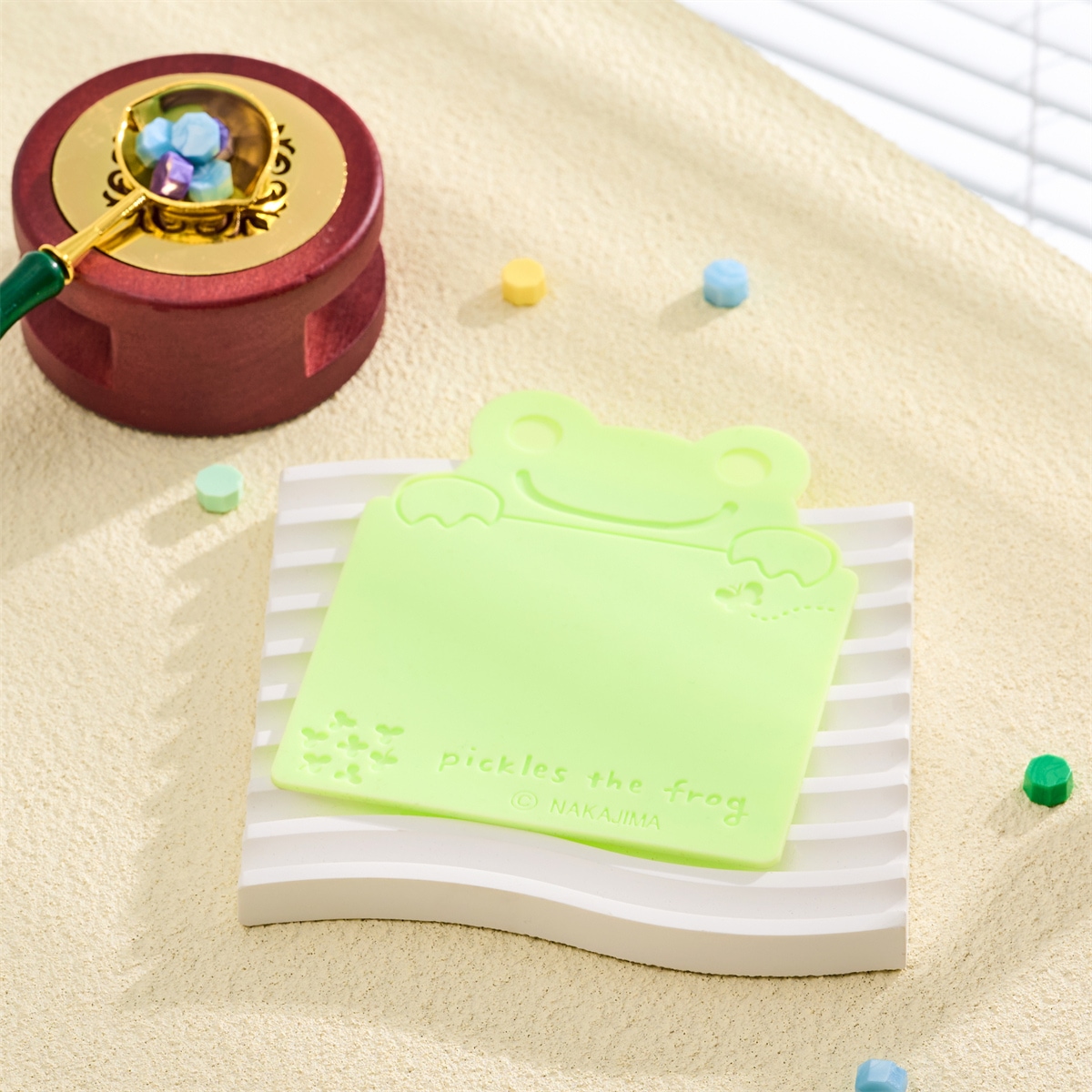 ☆コラボ商品☆pickles the frog Stamp Matかえるのピクルス