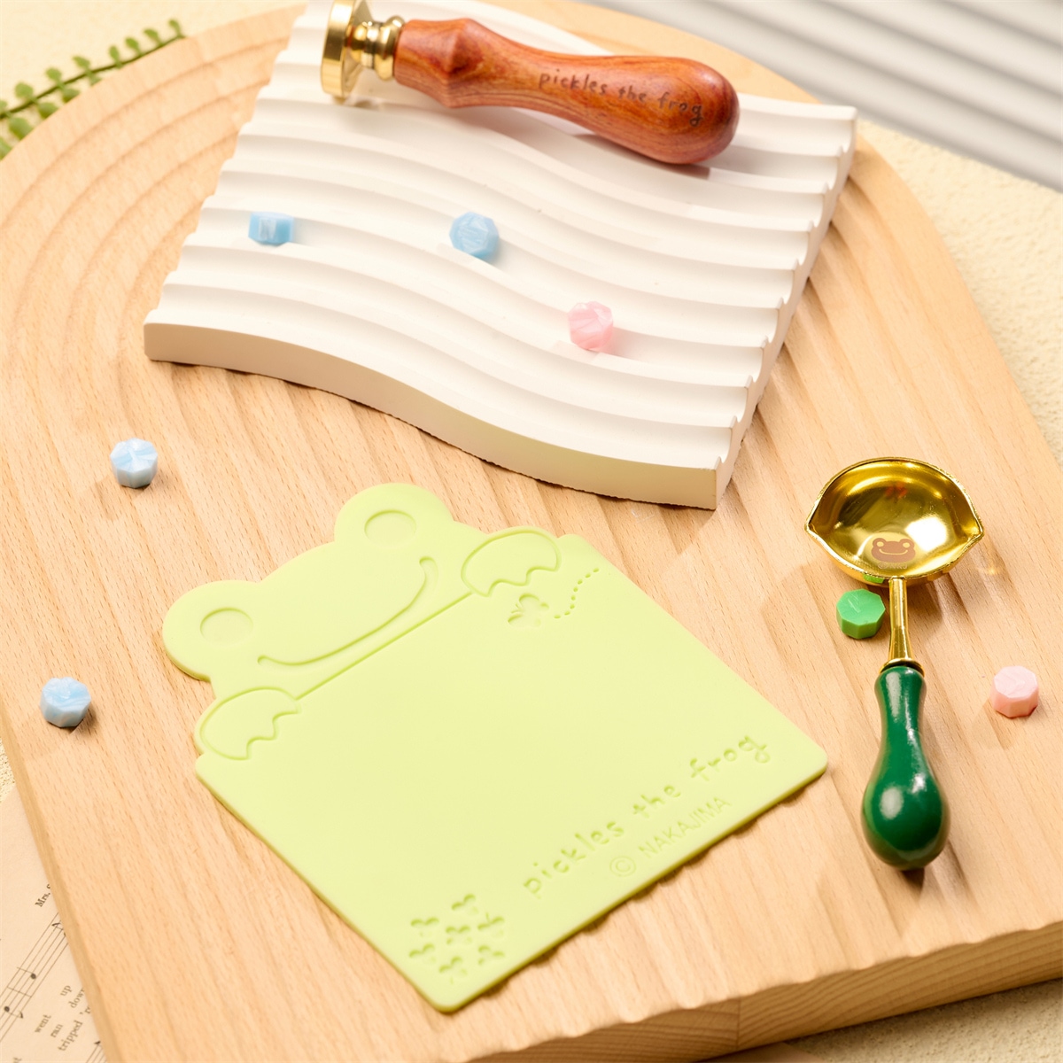 ☆コラボ商品☆pickles the frog Stamp Matかえるのピクルス
