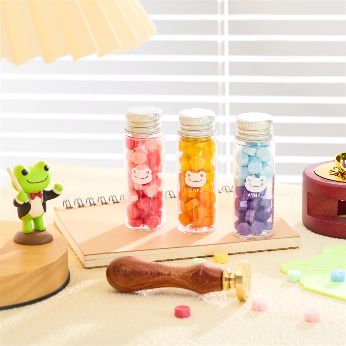 ★コラボ商品★pickles the frog Wax Setかえるのピクルス シーリングワックスセット