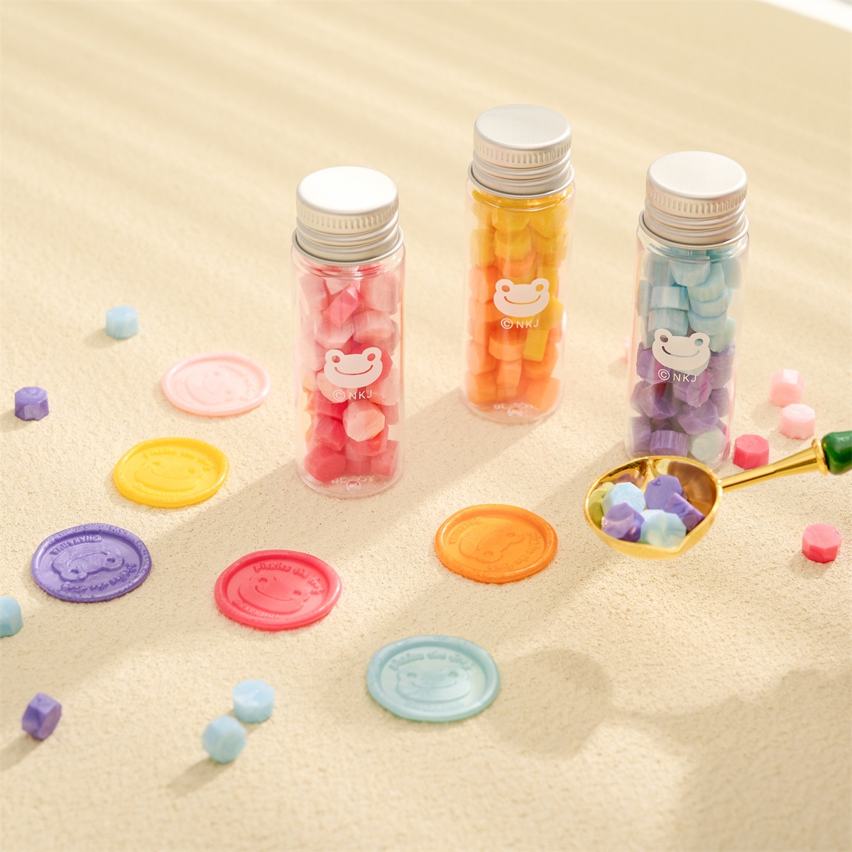 ★コラボ商品★pickles the frog Wax Setかえるのピクルス シーリングワックスセット