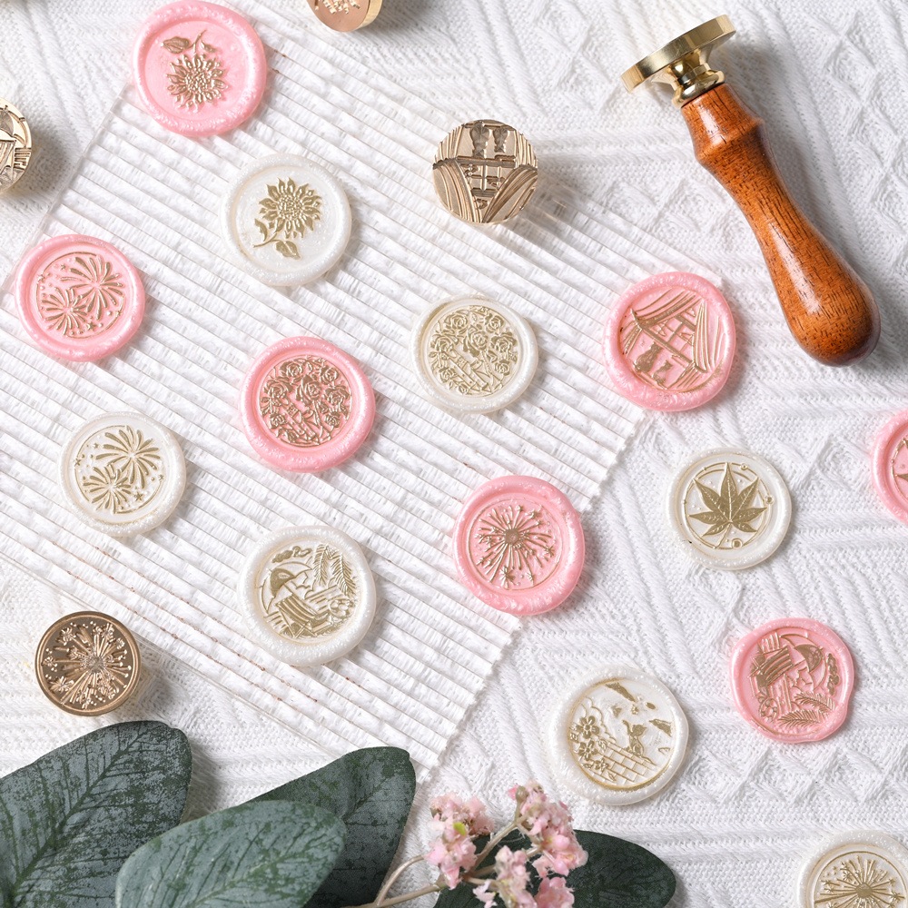 Stamp Headスタンプヘッド　「ネコ親子」