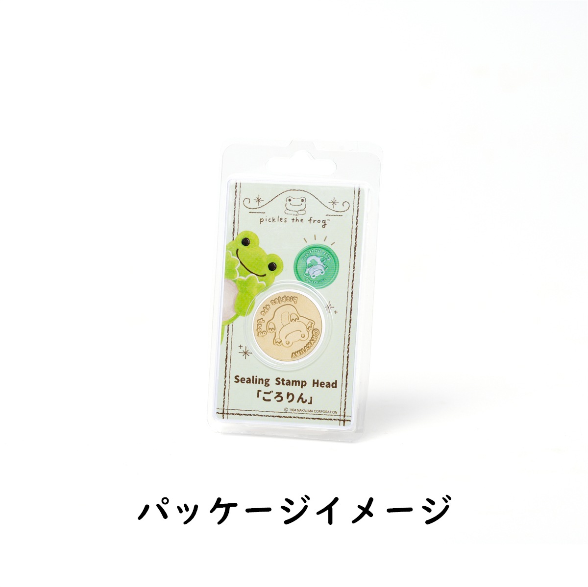 ★コラボ商品★pickles the frog Stamp Headかえるのピクルス スタンプヘッド「ごろりん」