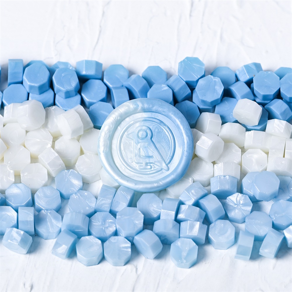 Sealing Waxシーリングワックス ミックスカラー M03ソーダに沈むガラス玉