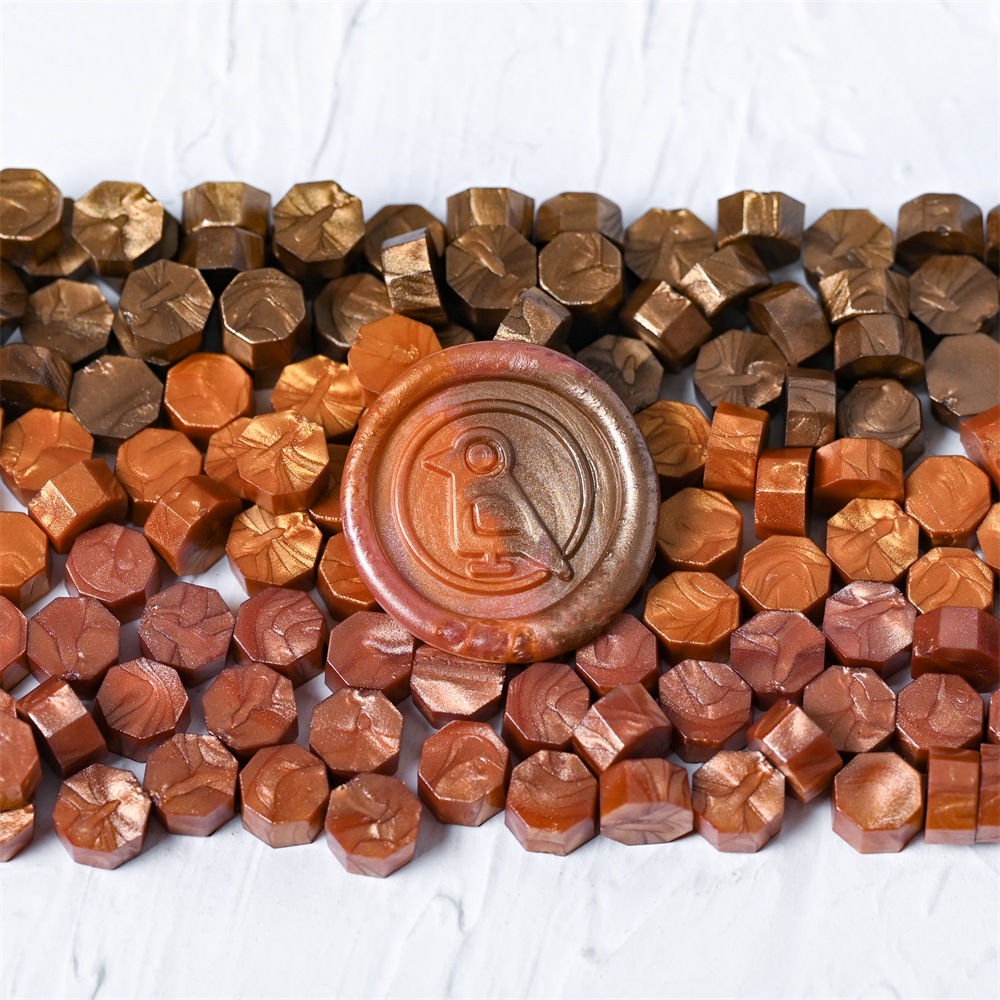 Sealing Waxシーリングワックス　ミックスカラー　M07時を刻む古時計