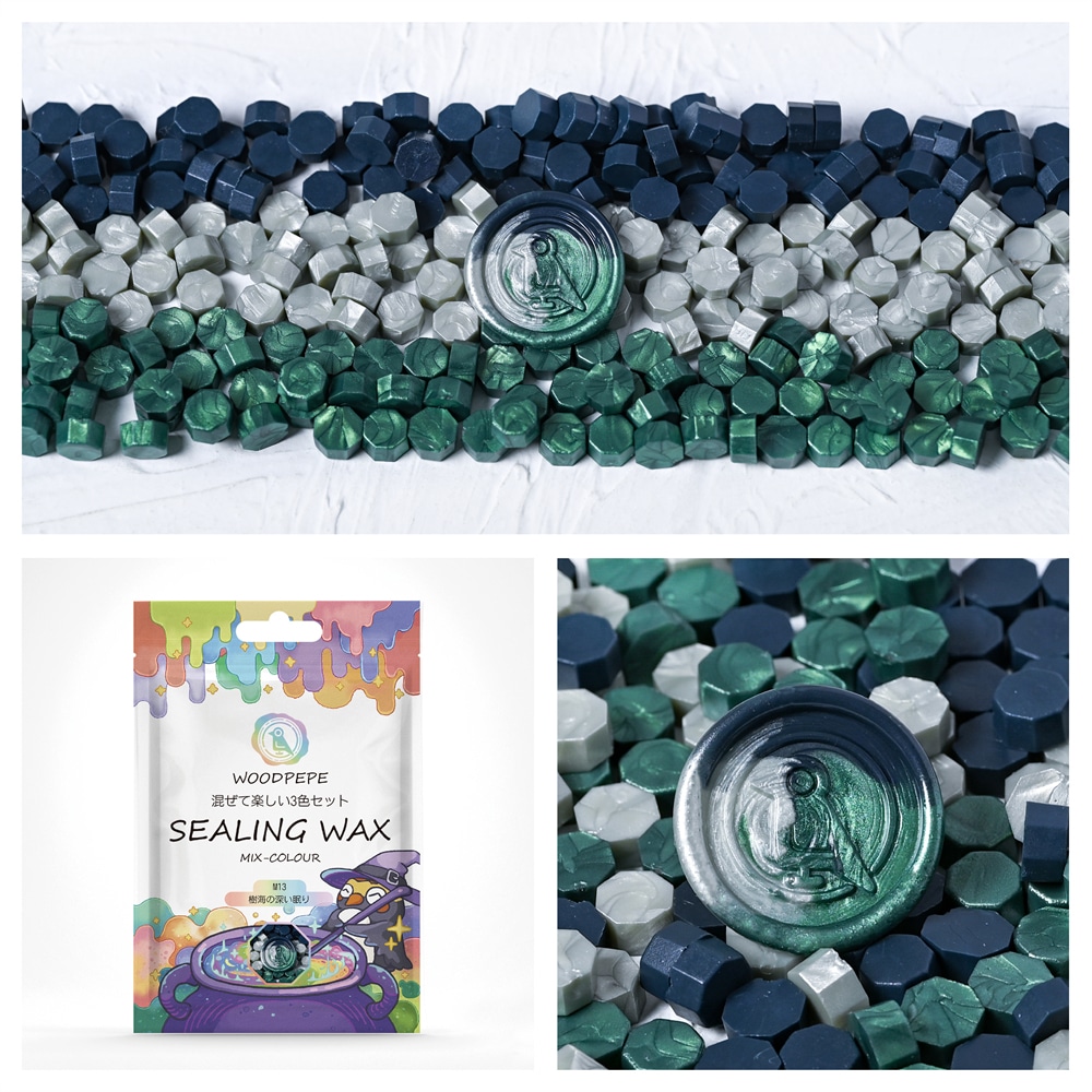 Sealing Waxシーリングワックス ミックスカラー M13樹海の深い眠り
