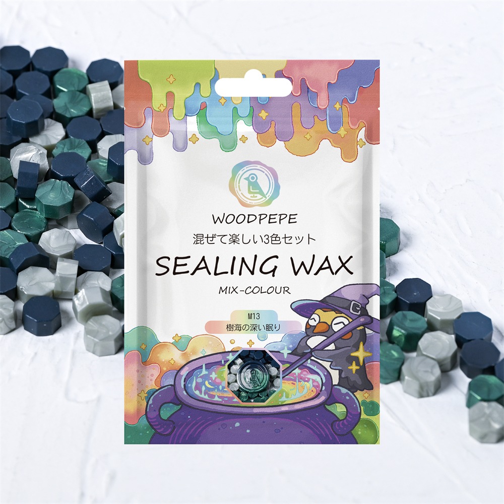 Sealing Waxシーリングワックス　ミックスカラー　M13樹海の深い眠り