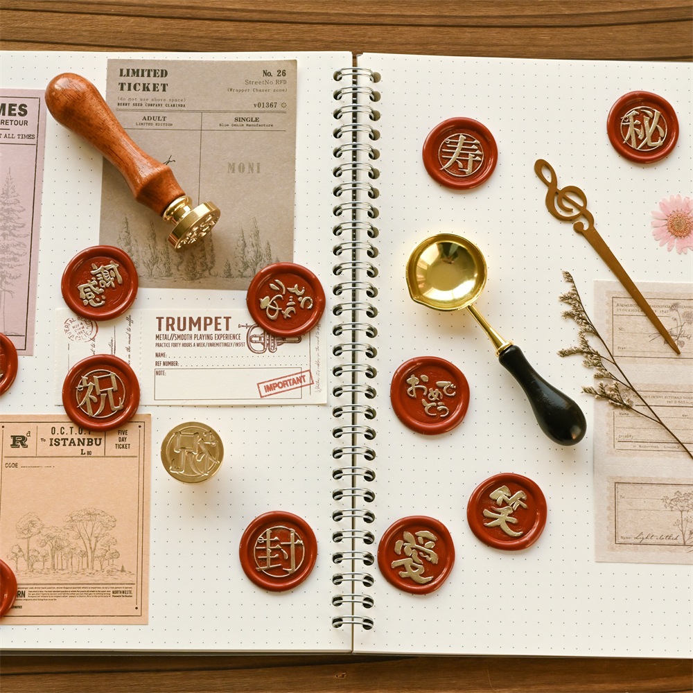 Stamp Headスタンプヘッド　「笑」