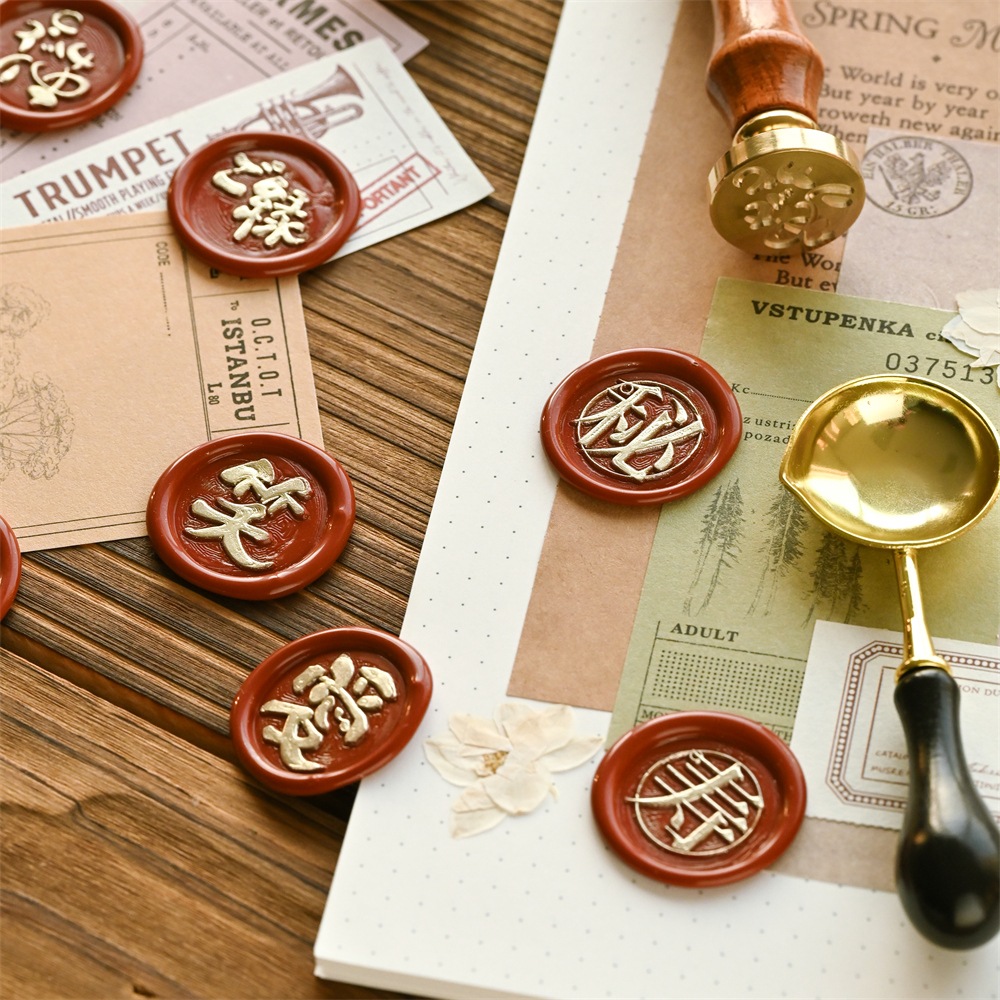 Stamp Headスタンプヘッド　「笑」