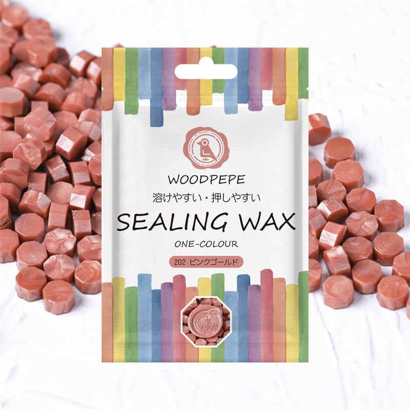 Sealing Waxシーリングワックス　202ピンクゴールド