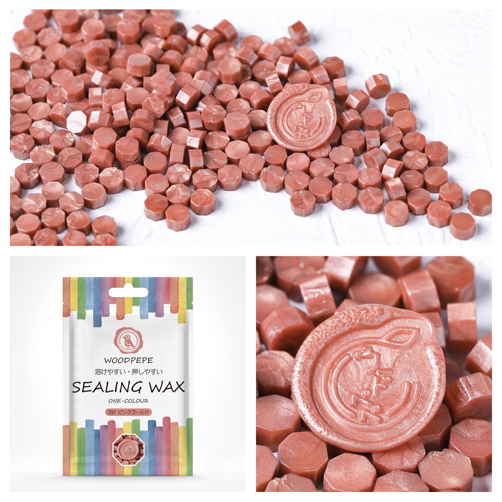 Sealing Waxシーリングワックス　202ピンクゴールド