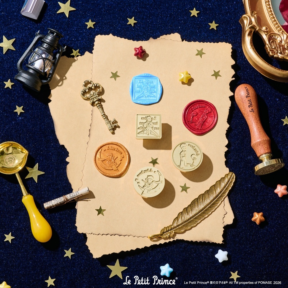 【限定特典付き】★ライセンス商品★Le Petit Prince Stamp Head 星の王子さまスタンプヘッド「キツネと王子さま」