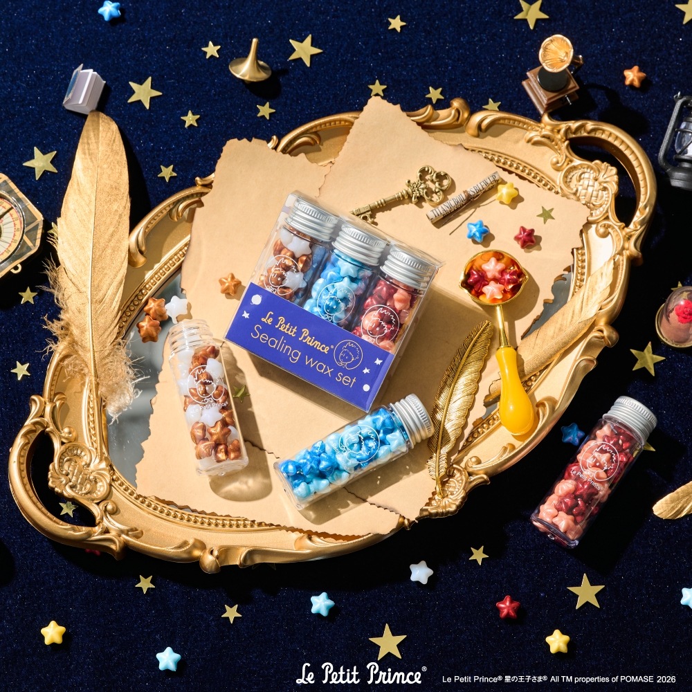 【限定特典付き】★ライセンス商品★Le Petit Prince Wax Set 星の王子さまシーリングワックスセット