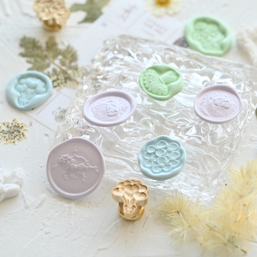 Stamp Headスタンプヘッド　「バラ一本」