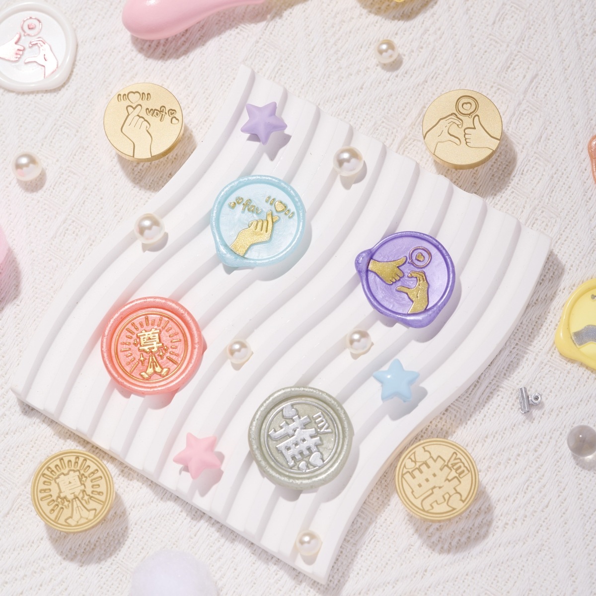 Stamp Headスタンプヘッド・推し活シリーズ「片思いハート」