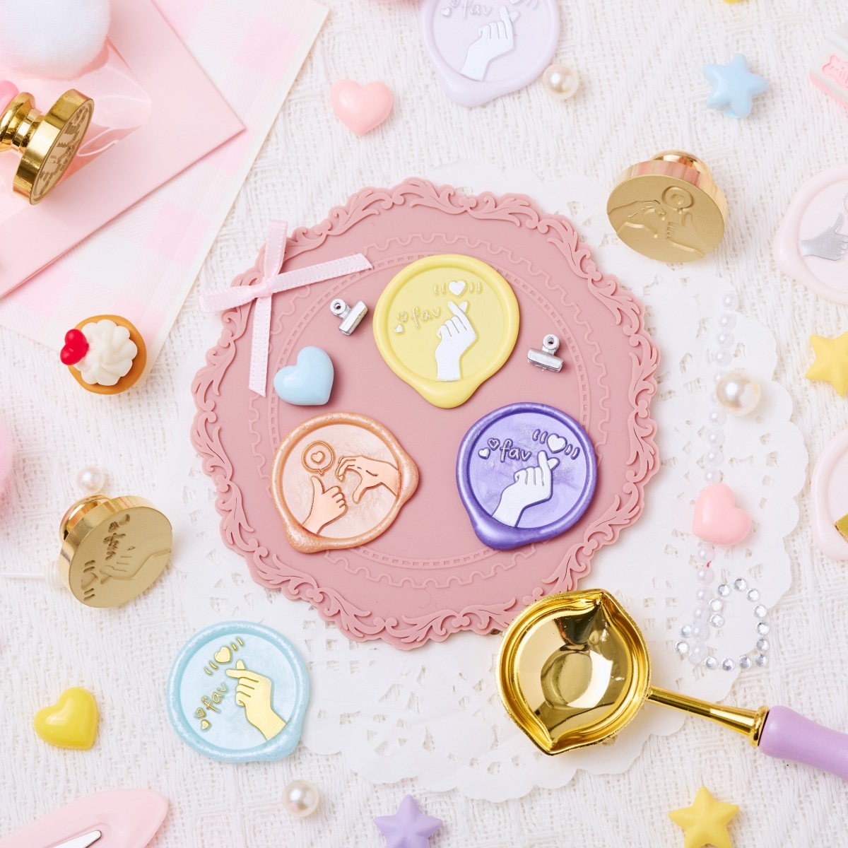 Stamp Headスタンプヘッド・推し活シリーズ「片思いハート」